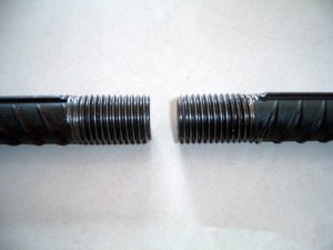 rebar threaded sector