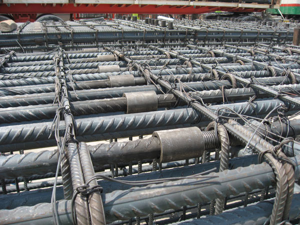 extended rebar coupler application